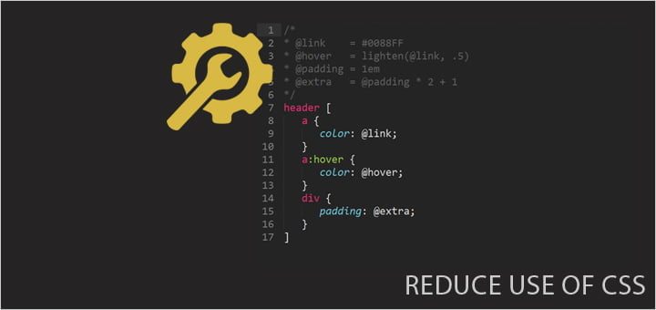 Reduce Use of CSS