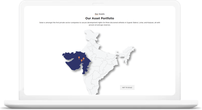 Website development for Energy sector