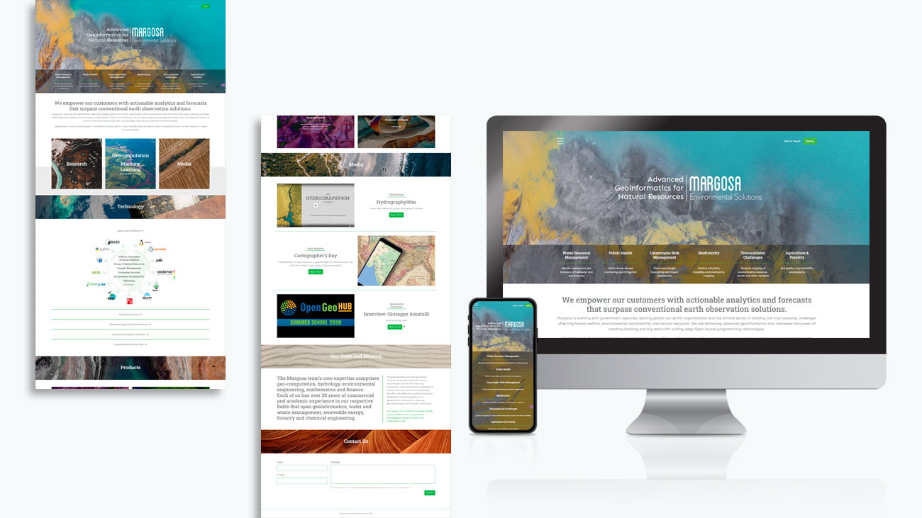 Web Development for Margosa Environmental Solutions
