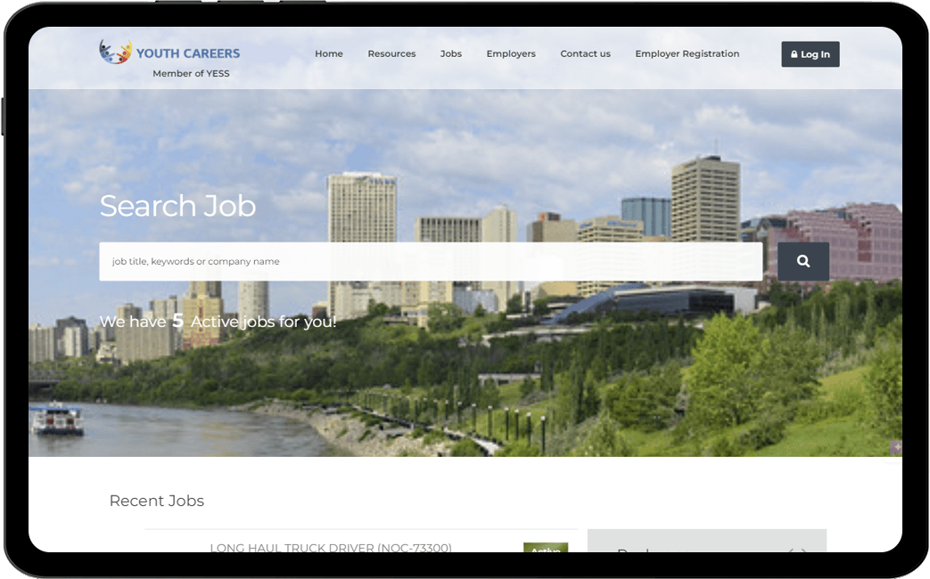 Website Design & Development of Job Portal
