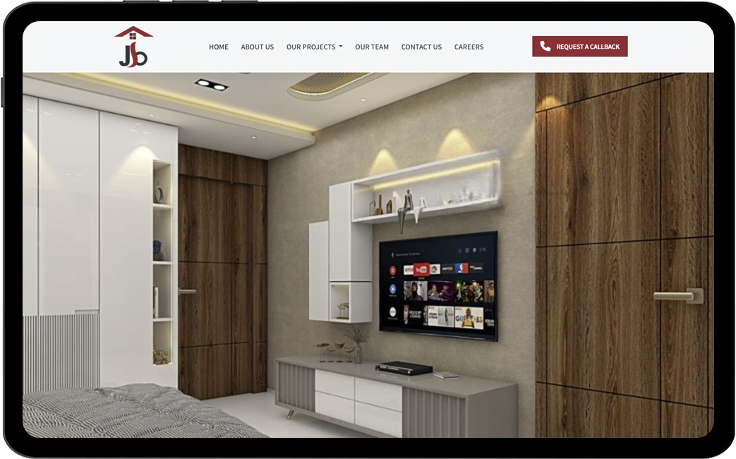 Website Design & Development for JSB Buildwell Pvt. Ltd.