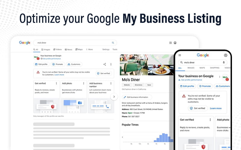 Optimizing your Google My Business profile