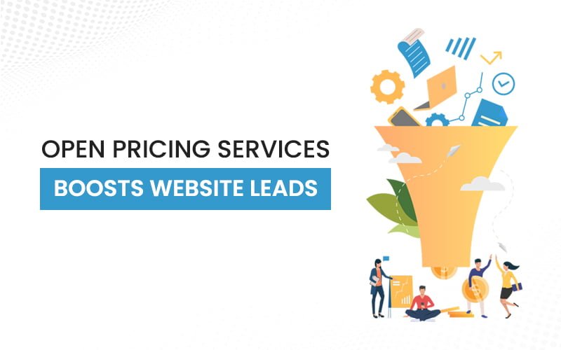 Open Pricing Services Boosts Website Leads