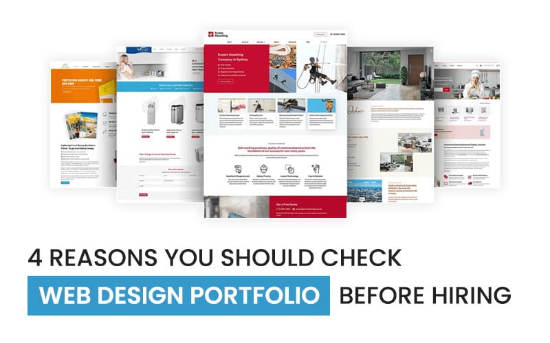 4 Reasons You Should Check Web Design Portfolio Before Hiring