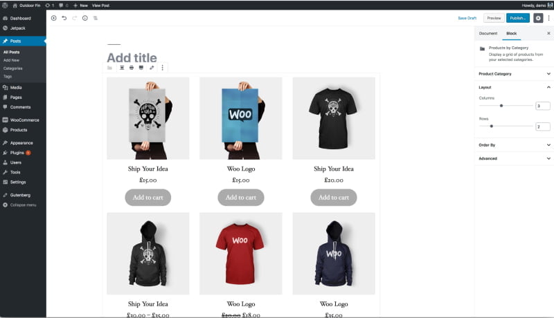 Easy setup WooCommerce