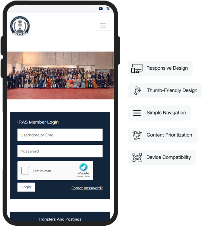 Website Design & Development, Website AMC - IRAS Times